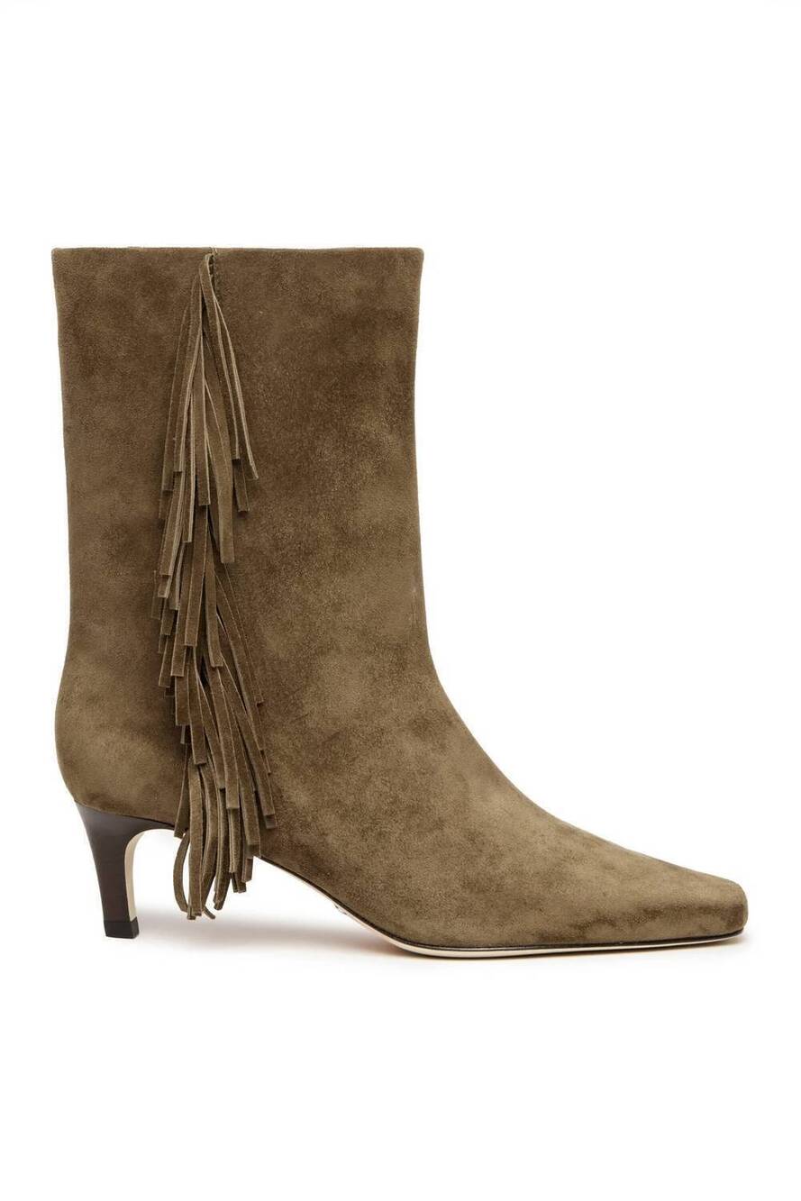 NEW PAIGE women's aya boots in dark olive